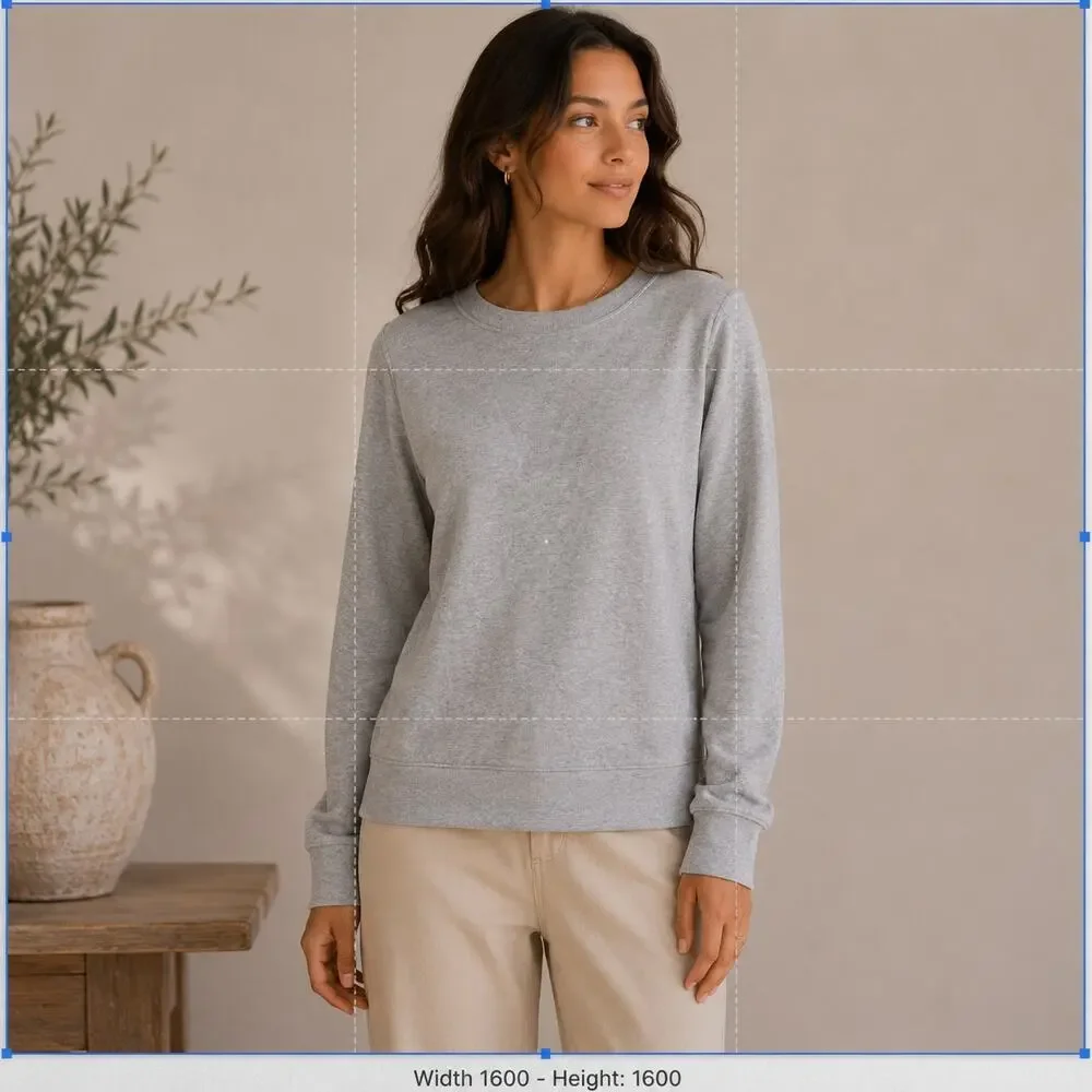 Lululemon Gray Crew Neck Long Sleeve Athletic Sweatshirt Small